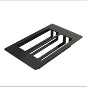 black cold well frame