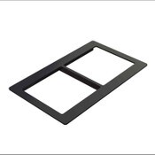 black cold well frame