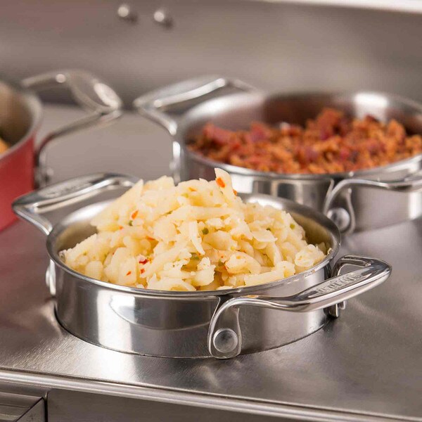 Tri-Ply Cookware Round 3 qt Sauce