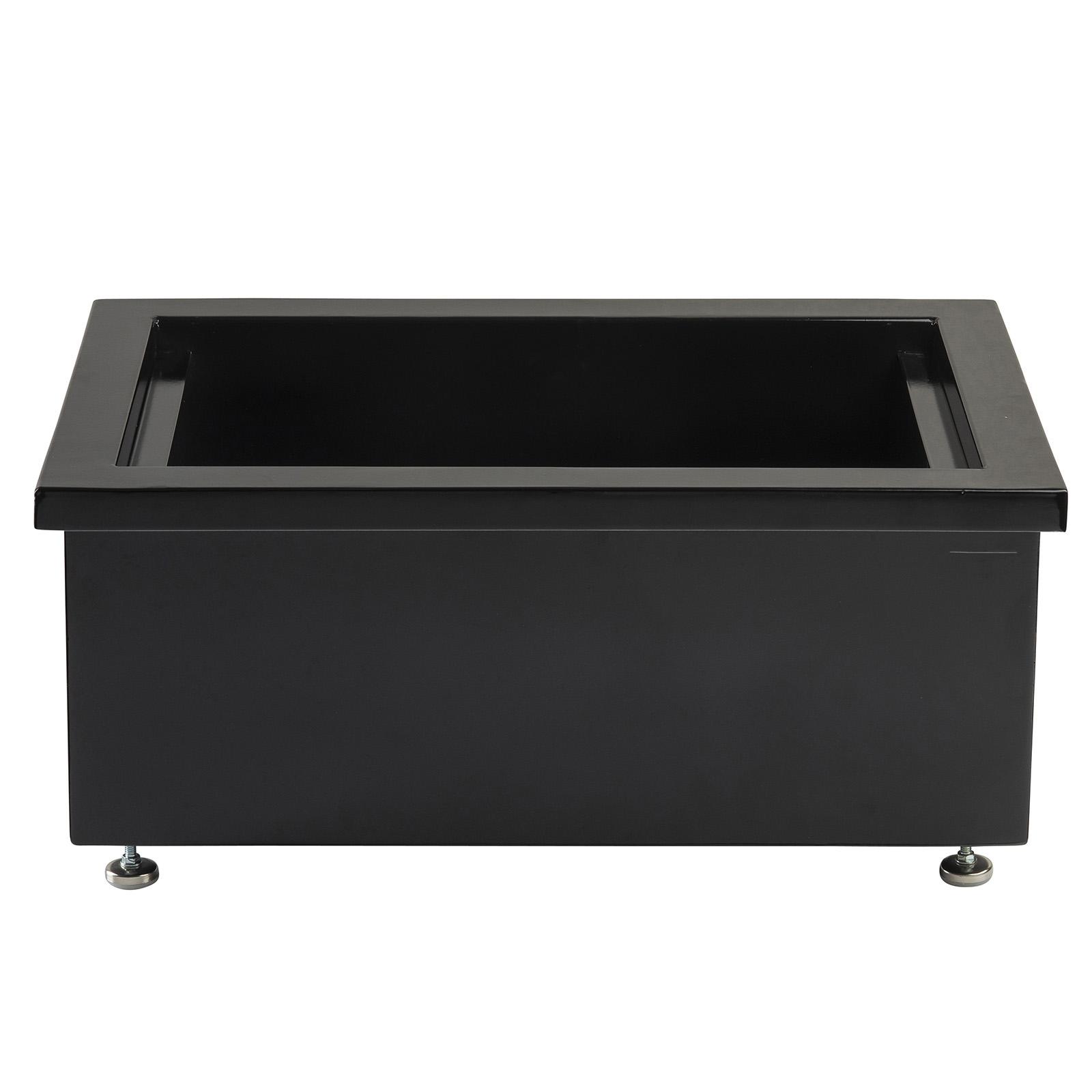 Single Portable Insulated Ice Well, Brushed