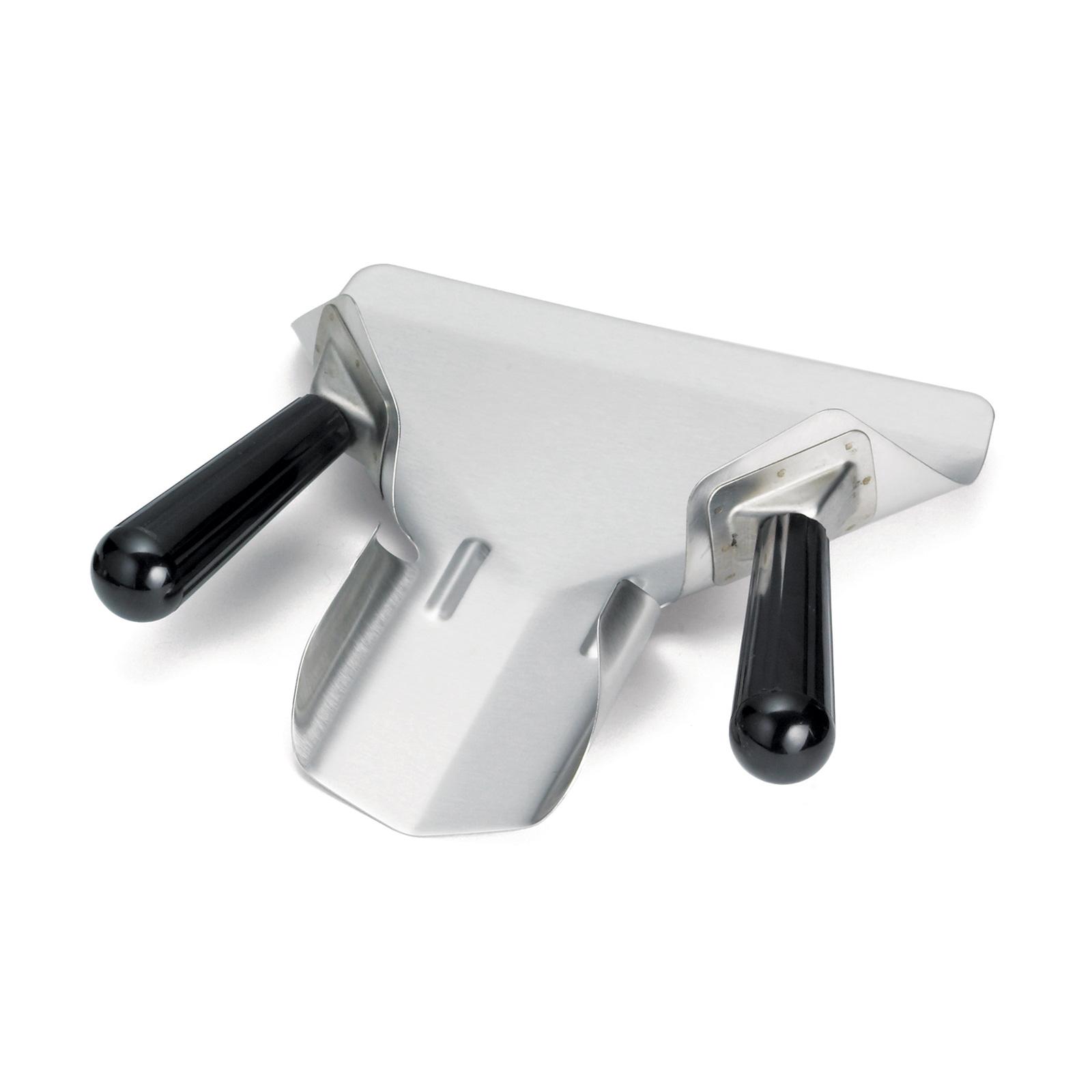 Dual Handle French Fry Scoop, Stainless Steel