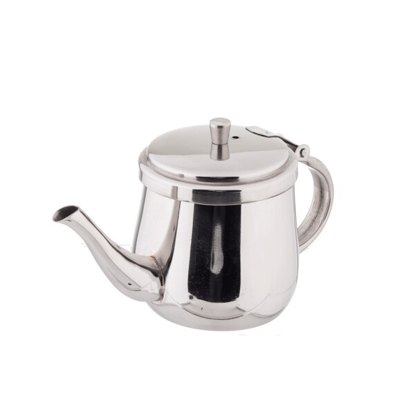 Choice 10 oz. Stainless Steel Gooseneck Teapot