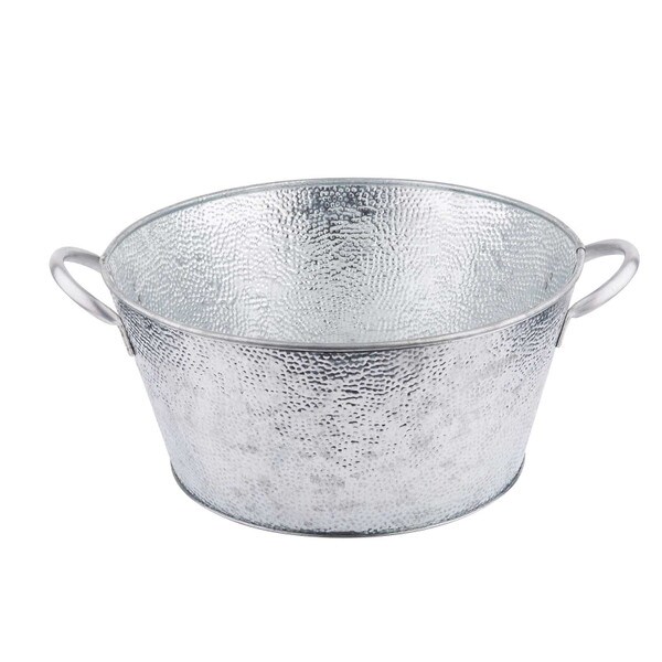 galvanized party tub