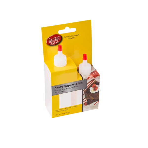 Chef's Squeeze Bottle Set, Clear