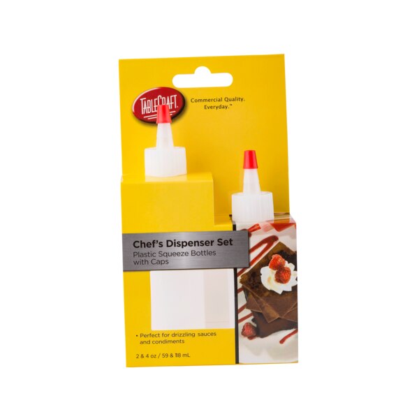 Chef's Squeeze Bottle Set, Clear