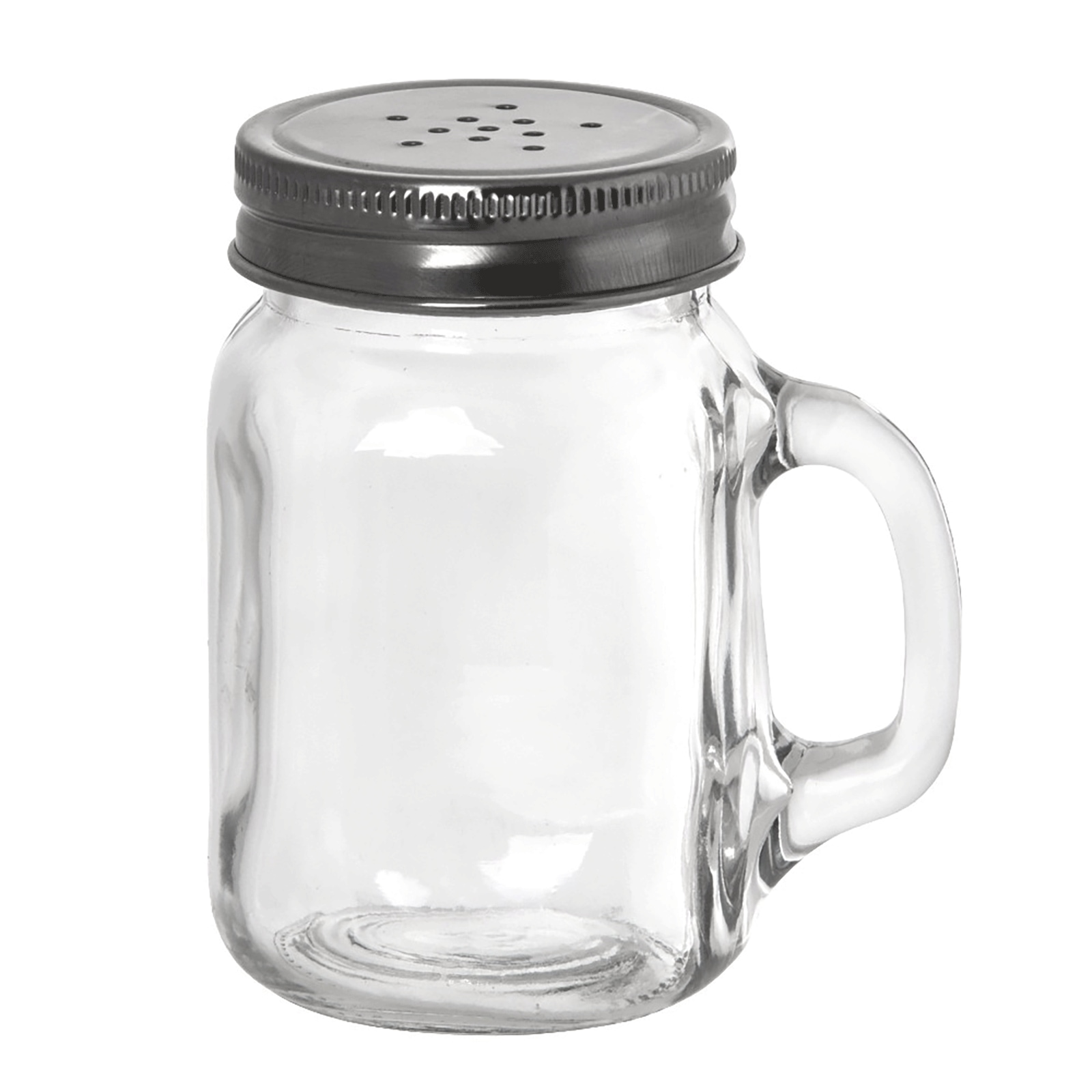 American Metalcraft MSP4 4 oz. Mason Jar Salt and Pepper Shaker Set