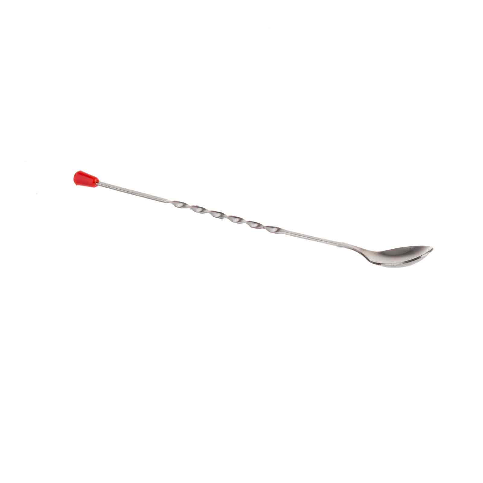 Tablecraft Stainless Steel Bar Spoon with Knob - Thumbnail 5