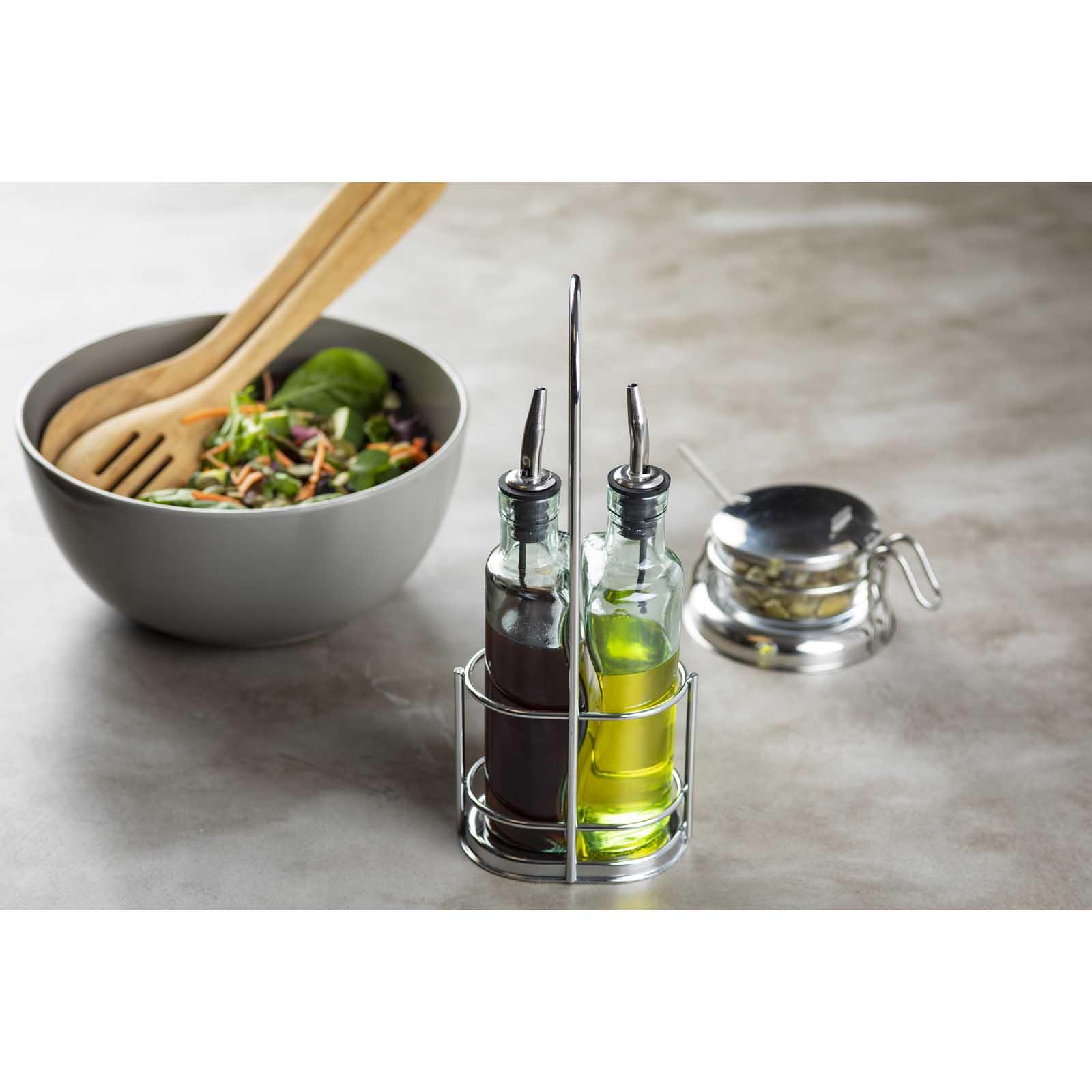 Gemelli Collection™ 8.5 oz Chrome Cruet Set