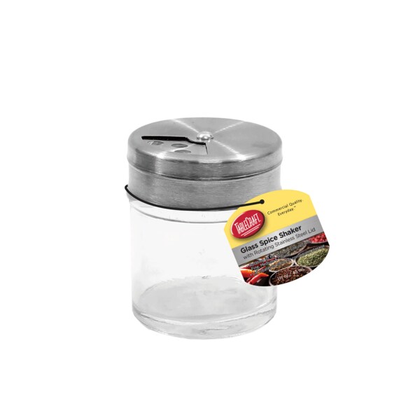 1.5 oz Shaker with Rotating Stainless Steel Top