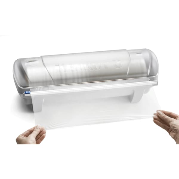 custom plastic wrap dispenser with cutter