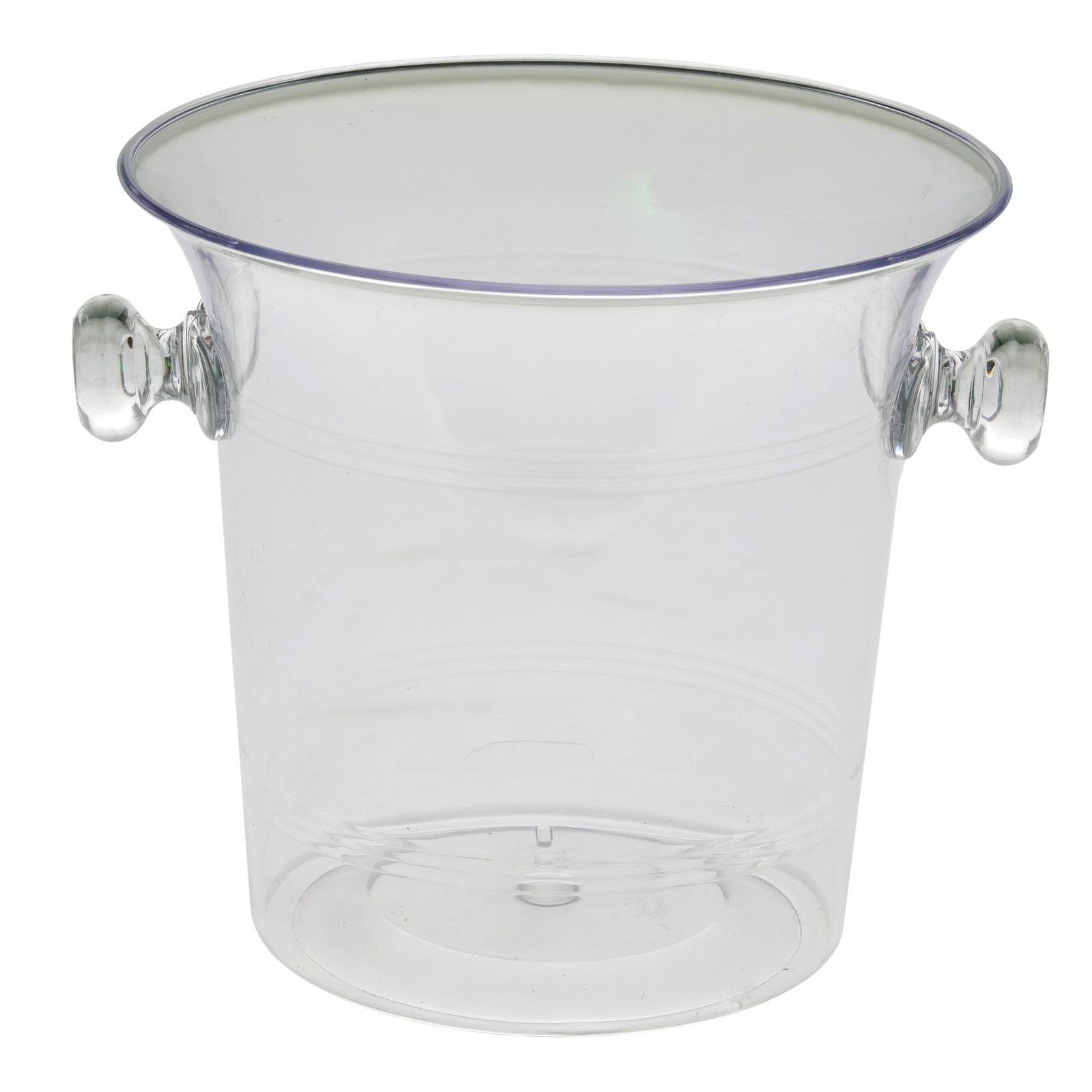Plastic Wine Bucket, Clear