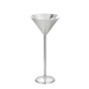 martini glass-shaped beverage stand